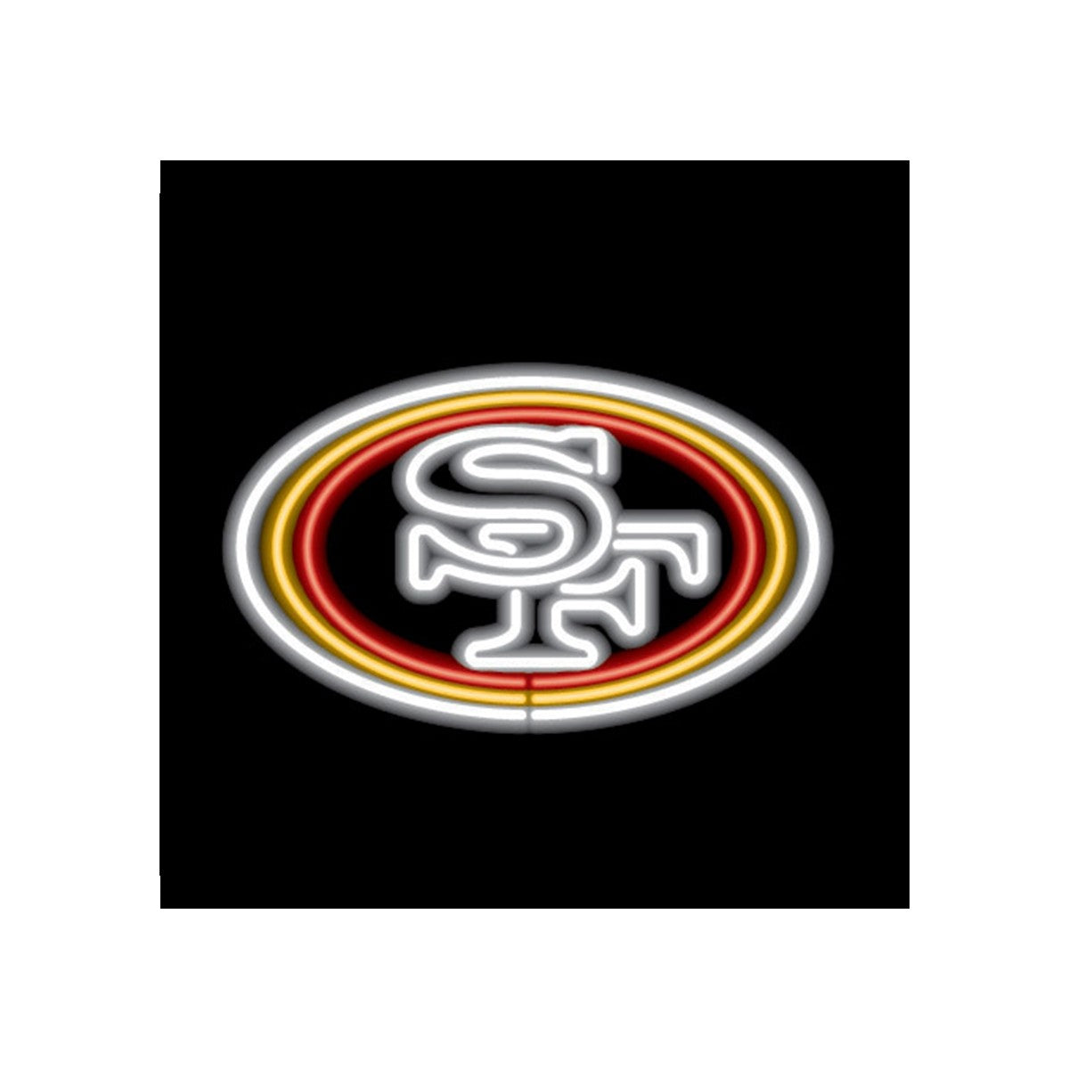 Badge Sticker (3in) - 49ers