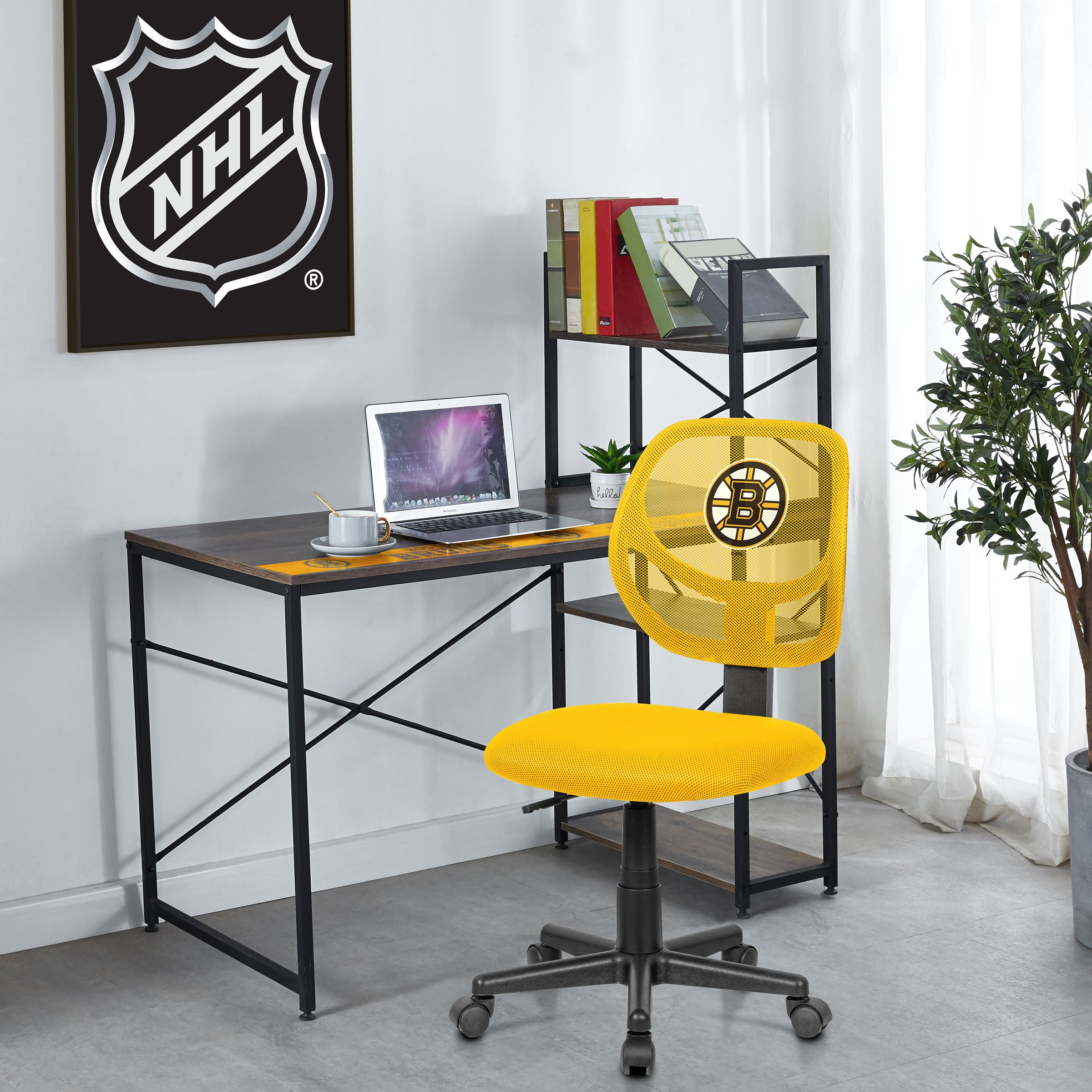 Imperial Boston Bruins Yellow Task Chair