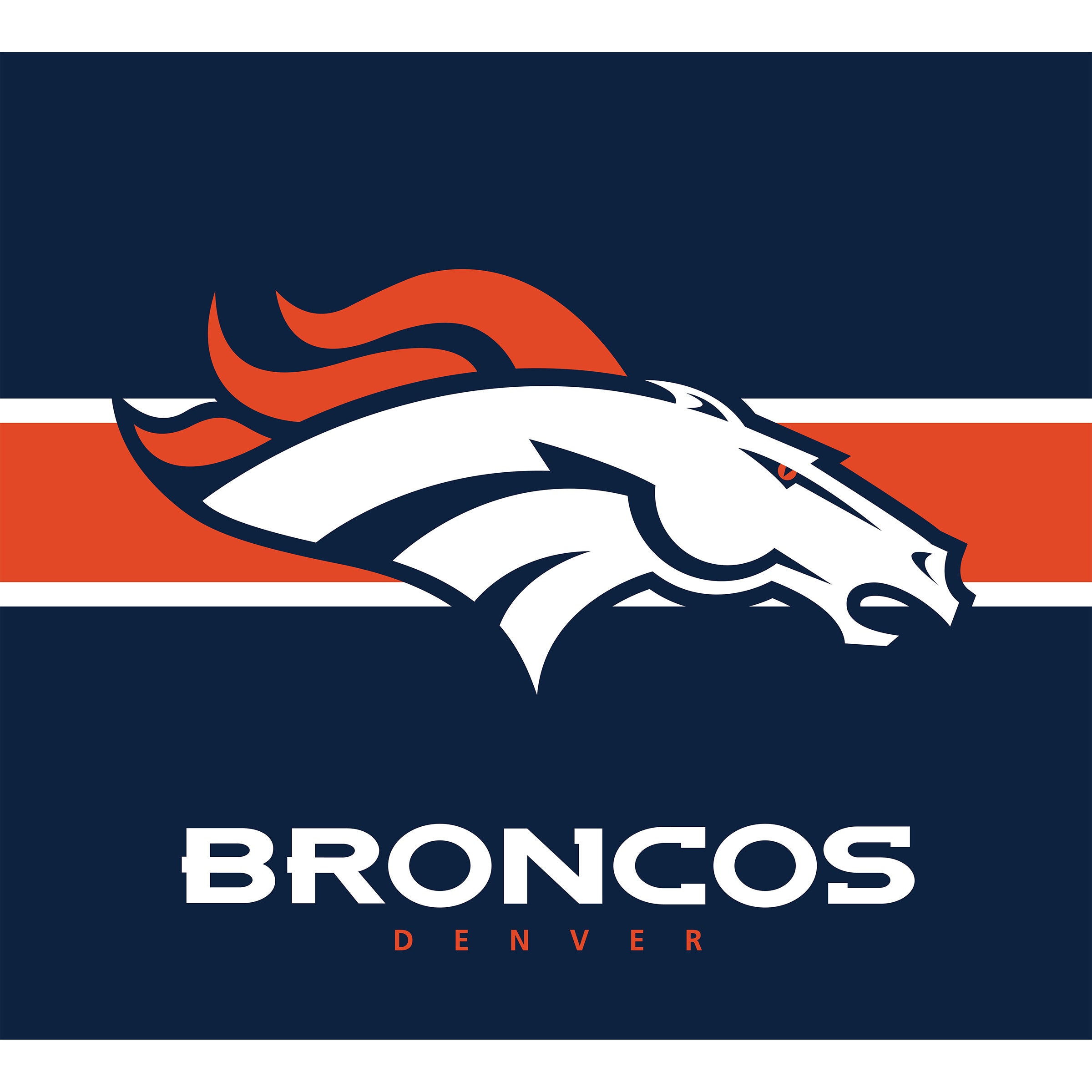 Imperial Denver Broncos Single Garage Door Cover – Game World Planet