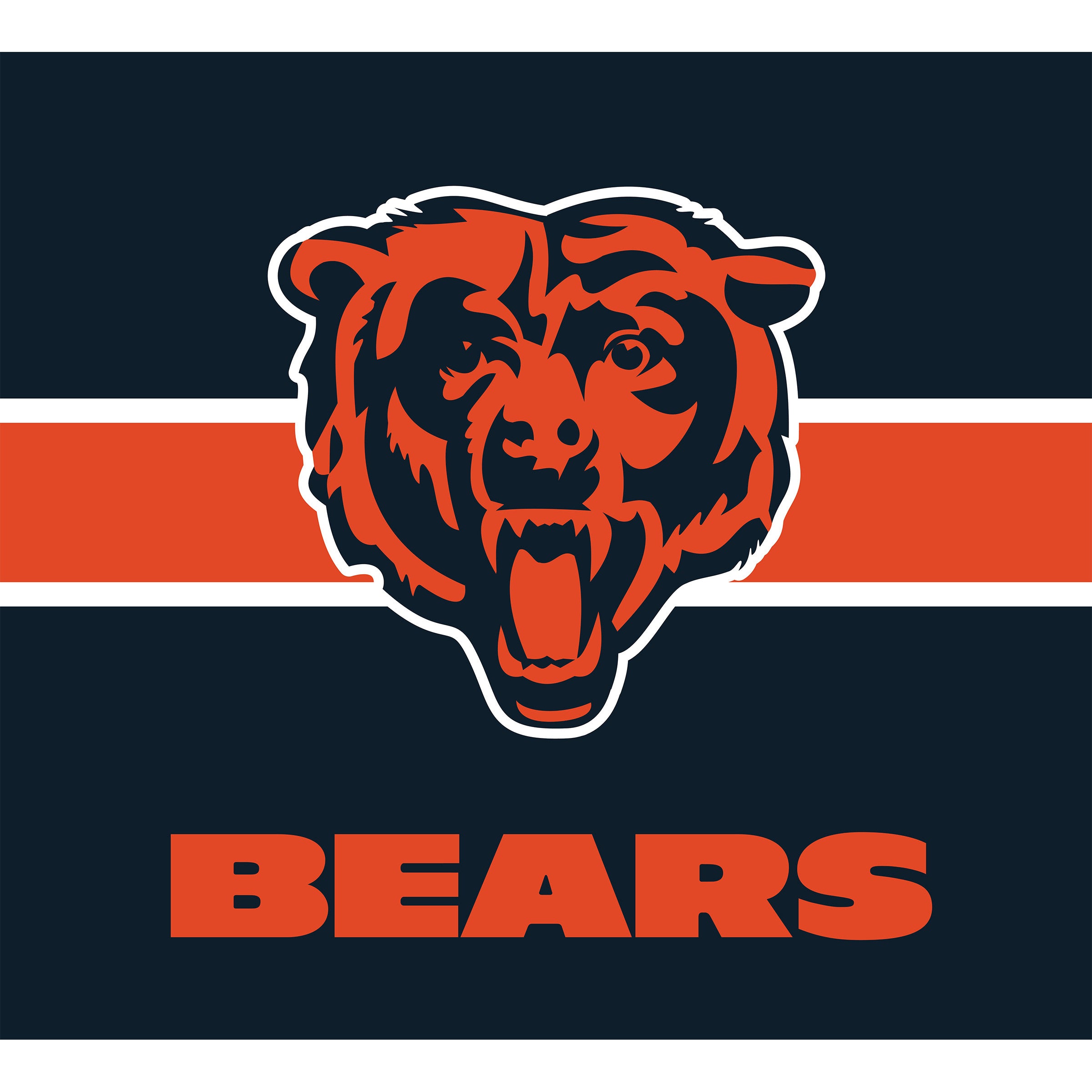 Nfl Chicago Bears Fan Creations 24 Slogan Wood Sign : Target