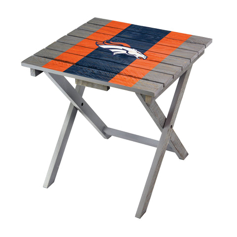 Imperial Denver Broncos Folding Adirondack Table