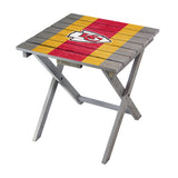 Imperial Kansas City Chiefs Folding Adirondack Table