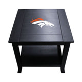 Imperial Denver Broncos Side Table