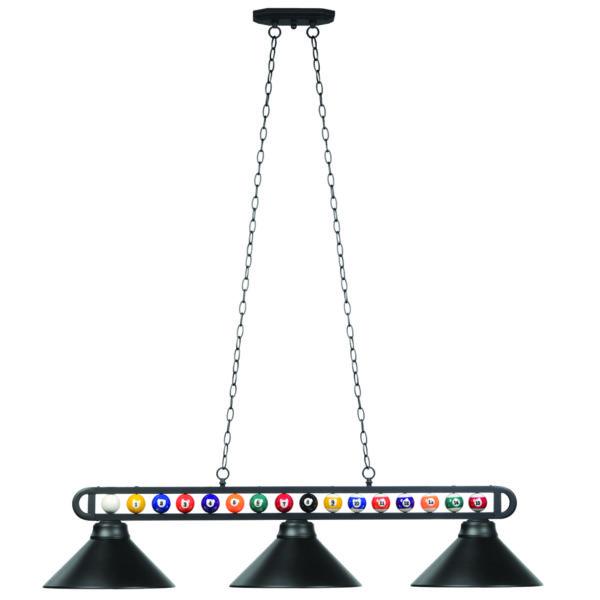 RAM Game Room 55" MB/Mb Billiard Ball Fixture