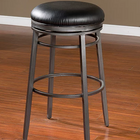 American Heritage Billiards Silvano Stool in Flint Counter Height