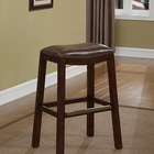 American Heritage Billiards Austin Stool in Sable Bar Height