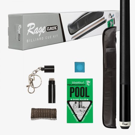 Rage Pre-Packed Billiard Cue Kit - Classic