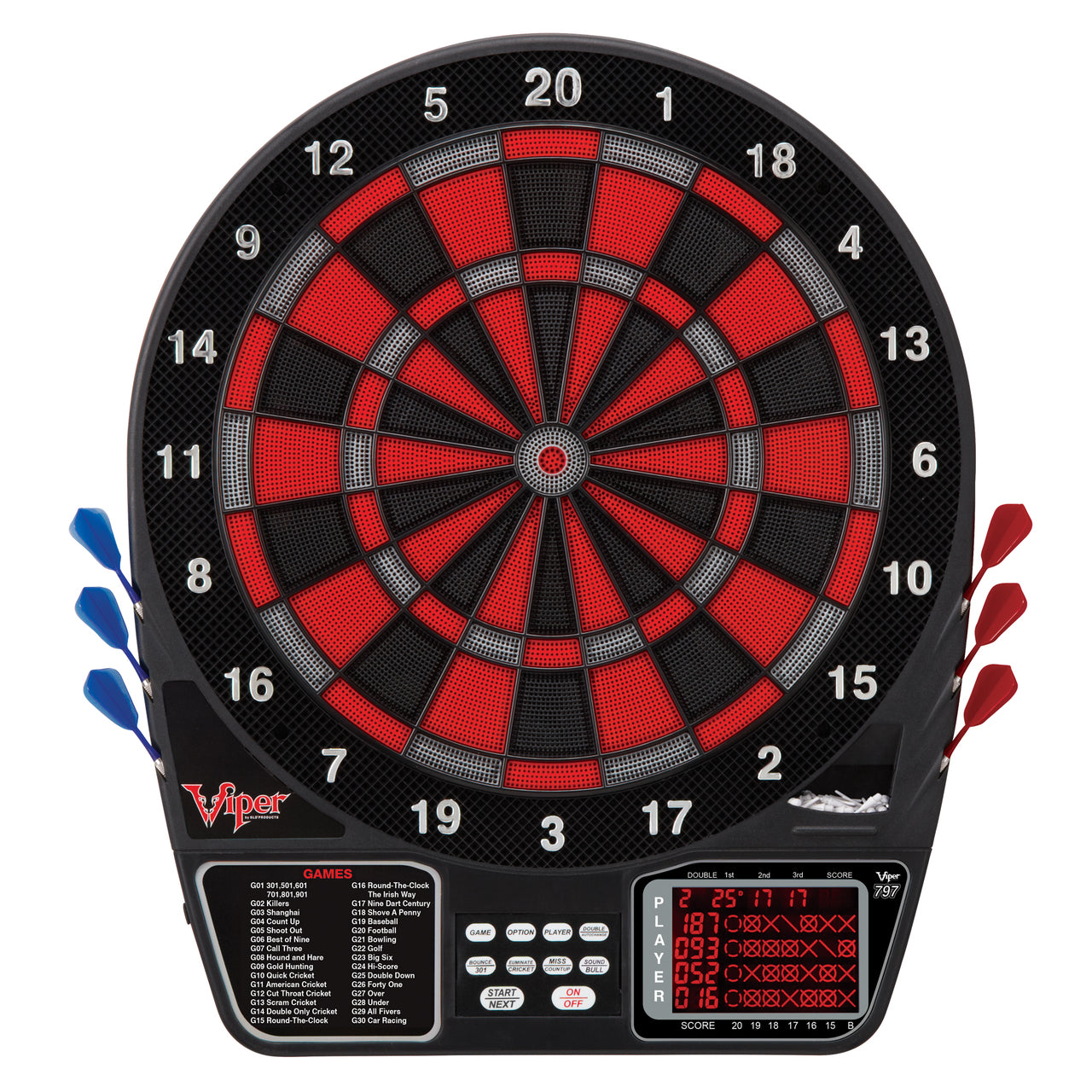Solid Success Dart surround catch ring in black, professional wall  protection without additional attachment, dartboard protection, catch ring