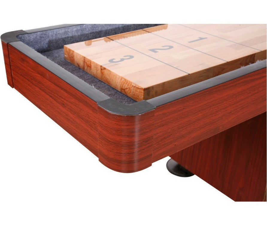 Hathaway Challenger 9' Shuffleboard in Dark Cherry Finish