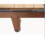 Carmelli Challenger 12' Shuffleboard in Walnut Finish